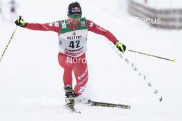 30.01.2015, Val di Fiemme, Italy (ITA): Alessandro Pittin (ITA) - FIS world cup nordic combined, individual gundersen HS134/10km, Val di Fiemme (ITA). www.nordicfocus.com. © Modica/NordicFocus. Every downloaded picture is fee-liable.