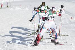 01.02.2015, Val di Fiemme, Italy (ITA): Magnus H. Moan (NOR) - FIS world cup nordic combined, individual gundersen HS134/10km, Val di Fiemme (ITA). www.nordicfocus.com. © Modica/NordicFocus. Every downloaded picture is fee-liable.