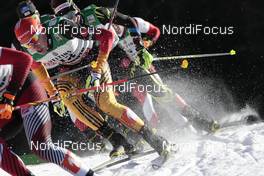 01.02.2015, Val di Fiemme, Italy (ITA): Manuel Faisst (GER) - FIS world cup nordic combined, individual gundersen HS134/10km, Val di Fiemme (ITA). www.nordicfocus.com. © Modica/NordicFocus. Every downloaded picture is fee-liable.