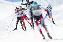 01.02.2015, Val di Fiemme, Italy (ITA): Lukas Runggaldier (ITA) - FIS world cup nordic combined, individual gundersen HS134/10km, Val di Fiemme (ITA). www.nordicfocus.com. © Modica/NordicFocus. Every downloaded picture is fee-liable.