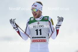 01.02.2015, Val di Fiemme, Italy (ITA): Joergen Graabak (NOR) - FIS world cup nordic combined, individual gundersen HS134/10km, Val di Fiemme (ITA). www.nordicfocus.com. © Modica/NordicFocus. Every downloaded picture is fee-liable.