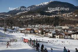 01.02.2015, Val di Fiemme, Italy (ITA): Athletes in the cross country stadium of Lago di Tesero - FIS world cup nordic combined, individual gundersen HS134/10km, Val di Fiemme (ITA). www.nordicfocus.com. © Modica/NordicFocus. Every downloaded picture is fee-liable.