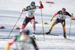 01.02.2015, Val di Fiemme, Italy (ITA): Wilhelm Denifl (AUT) - FIS world cup nordic combined, individual gundersen HS134/10km, Val di Fiemme (ITA). www.nordicfocus.com. © Modica/NordicFocus. Every downloaded picture is fee-liable.