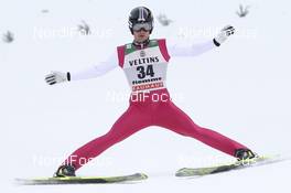 01.02.2015, Val di Fiemme, Italy (ITA): Miroslav Dvorak (CZE) - FIS world cup nordic combined, individual gundersen HS134/10km, Val di Fiemme (ITA). www.nordicfocus.com. © Modica/NordicFocus. Every downloaded picture is fee-liable.