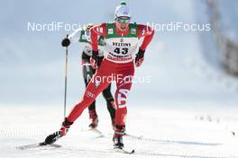 01.02.2015, Val di Fiemme, Italy (ITA): Mattia Runggaldier (ITA) - FIS world cup nordic combined, individual gundersen HS134/10km, Val di Fiemme (ITA). www.nordicfocus.com. © Modica/NordicFocus. Every downloaded picture is fee-liable.