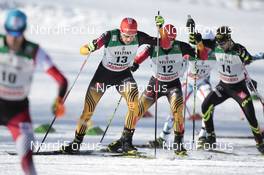01.02.2015, Val di Fiemme, Italy (ITA): Johannes Rydzek (GER) - FIS world cup nordic combined, individual gundersen HS134/10km, Val di Fiemme (ITA). www.nordicfocus.com. © Modica/NordicFocus. Every downloaded picture is fee-liable.