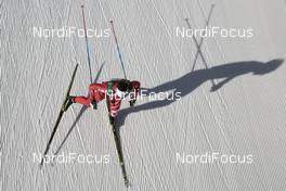 31.01.2015, Val di Fiemme, Italy (ITA): Armin Bauer (ITA)      - FIS world cup nordic combined, team sprint HS134/2x7.5km, Val di Fiemme (ITA). www.nordicfocus.com. © Modica/NordicFocus. Every downloaded picture is fee-liable.
