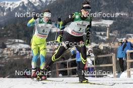 31.01.2015, Val di Fiemme, Italy (ITA): Sebastien Lacroix (FRA)  - FIS world cup nordic combined, team sprint HS134/2x7.5km, Val di Fiemme (ITA). www.nordicfocus.com. © Modica/NordicFocus. Every downloaded picture is fee-liable.
