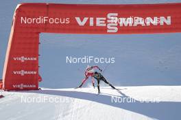 31.01.2015, Val di Fiemme, Italy (ITA): Lukas Runggaldier (ITA), Kail Piho (EST)   - FIS world cup nordic combined, team sprint HS134/2x7.5km, Val di Fiemme (ITA). www.nordicfocus.com. © Modica/NordicFocus. Every downloaded picture is fee-liable.