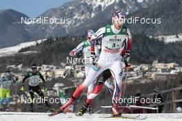 31.01.2015, Val di Fiemme, Italy (ITA): Joergen Graabak (NOR) - FIS world cup nordic combined, team sprint HS134/2x7.5km, Val di Fiemme (ITA). www.nordicfocus.com. © Modica/NordicFocus. Every downloaded picture is fee-liable.