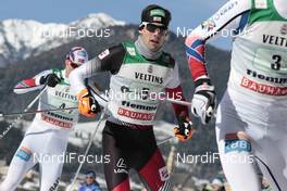 31.01.2015, Val di Fiemme, Italy (ITA): Lukas Klapfer (AUT)  - FIS world cup nordic combined, team sprint HS134/2x7.5km, Val di Fiemme (ITA). www.nordicfocus.com. © Modica/NordicFocus. Every downloaded picture is fee-liable.