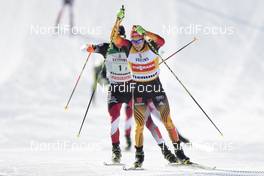 31.01.2015, Val di Fiemme, Italy (ITA): Manuel Faisst (GER)       - FIS world cup nordic combined, team sprint HS134/2x7.5km, Val di Fiemme (ITA). www.nordicfocus.com. © Modica/NordicFocus. Every downloaded picture is fee-liable.