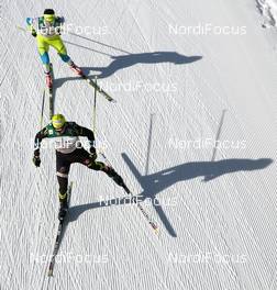 31.01.2015, Val di Fiemme, Italy (ITA): Francois Braud (FRA)      - FIS world cup nordic combined, team sprint HS134/2x7.5km, Val di Fiemme (ITA). www.nordicfocus.com. © Modica/NordicFocus. Every downloaded picture is fee-liable.