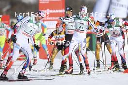 31.01.2015, Val di Fiemme, Italy (ITA): Change- FIS world cup nordic combined, team sprint HS134/2x7.5km, Val di Fiemme (ITA). www.nordicfocus.com. © Modica/NordicFocus. Every downloaded picture is fee-liable.