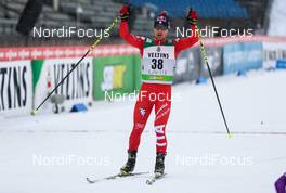 06.03.2015, Lahti, Finland (FIN): Alessandro Pittin (ITA), Fischer - FIS world cup nordic combined, individual gundersen HS130/10km, Lahti (FIN). www.nordicfocus.com. © Laiho/NordicFocus. Every downloaded picture is fee-liable.