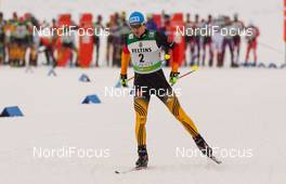 06.03.2015, Lahti, Finland (FIN): Tino Edelmann (GER), Madshus, Rottefella, Adidas - FIS world cup nordic combined, individual gundersen HS130/10km, Lahti (FIN). www.nordicfocus.com. © Laiho/NordicFocus. Every downloaded picture is fee-liable.