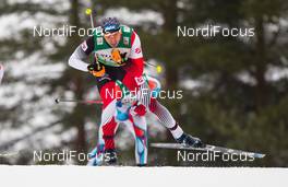 07.03.2015, Lahti, Finland (FIN): Wilhelm Denifl (AUT), Salomon, Leki, Loeffler - FIS world cup nordic combined, team sprint HS130/2x7.5km, Lahti (FIN). www.nordicfocus.com. © Laiho/NordicFocus. Every downloaded picture is fee-liable.
