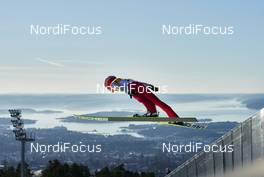14.03.2015, Oslo, Norway (NOR): Fabian Riessle (GER) - FIS world cup nordic combined, individual gundersen HS134/10km, Oslo (NOR). www.nordicfocus.com. © Felgenhauer/NordicFocus. Every downloaded picture is fee-liable.