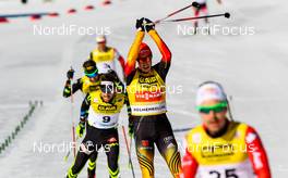 14.03.2015, Oslo, Norway (NOR): Eric Frenzel (GER), Fischer, Swix, Rottefella, Adidas - FIS world cup nordic combined, individual gundersen HS134/10km, Oslo (NOR). www.nordicfocus.com. © Laiho/NordicFocus. Every downloaded picture is fee-liable.