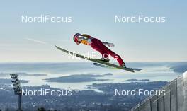 14.03.2015, Oslo, Norway (NOR): Eric Frenzel (GER) - FIS world cup nordic combined, individual gundersen HS134/10km, Oslo (NOR). www.nordicfocus.com. © Felgenhauer/NordicFocus. Every downloaded picture is fee-liable.
