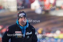 20.02.2015, Falun, Sweden (SWE): Berni Schoedler (SUI), head of Nordic Combined Swiss-Ski - FIS nordic world ski championships, nordic combined, individual gundersen HS100/10km, Falun (SWE). www.nordicfocus.com. © NordicFocus. Every downloaded picture is fee-liable.