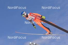 20.02.2015, Falun, Sweden (SWE): A prejumper - FIS nordic world ski championships, nordic combined, individual gundersen HS100/10km, Falun (SWE). www.nordicfocus.com. © NordicFocus. Every downloaded picture is fee-liable.