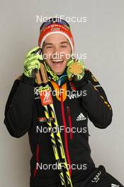 22.02.2015, Falun, Sweden (SWE): Fabian Riessle (GER) - FIS nordic world ski championships, nordic combined, medals, Falun (SWE). www.nordicfocus.com. © NordicFocus. Every downloaded picture is fee-liable.