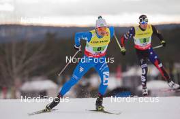 22.02.2015, Falun, Sweden (SWE): Lukas Runggaldier (ITA) - FIS nordic world ski championships, nordic combined, team HS100/4x5km, Falun (SWE). www.nordicfocus.com. © NordicFocus. Every downloaded picture is fee-liable.
