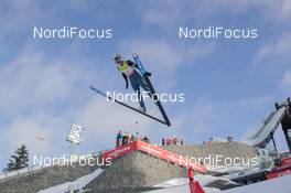22.02.2015, Falun, Sweden (SWE): Sebastien Lacroix (FRA) - FIS nordic world ski championships, nordic combined, team HS100/4x5km, Falun (SWE). www.nordicfocus.com. © NordicFocus. Every downloaded picture is fee-liable.