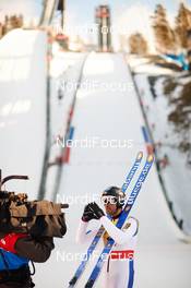 22.02.2015, Falun, Sweden (SWE): Magnus Hovdal Moan (NOR) - FIS nordic world ski championships, nordic combined, team HS100/4x5km, Falun (SWE). www.nordicfocus.com. © NordicFocus. Every downloaded picture is fee-liable.