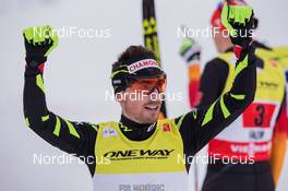28.02.2015, Falun, Sweden (SWE): Francois Braud (FRA) - FIS nordic world ski championships, nordic combined, team sprint HS134/2x7.5km, Falun (SWE). www.nordicfocus.com. © NordicFocus. Every downloaded picture is fee-liable.