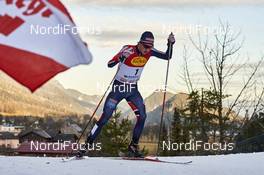 19.12.2015, Ramsau, Austria (AUT): Jarl Magnus Riiber (NOR) - FIS world cup nordic combined, individual gundersen HS96/10km, Ramsau (AUT). www.nordicfocus.com. © Felgenhauer/NordicFocus. Every downloaded picture is fee-liable.