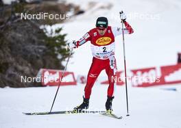 19.12.2015, Ramsau, Austria (AUT): Akito Watabe (JPN) - FIS world cup nordic combined, individual gundersen HS96/10km, Ramsau (AUT). www.nordicfocus.com. © Felgenhauer/NordicFocus. Every downloaded picture is fee-liable.