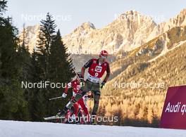 20.12.2015, Ramsau, Austria (AUT): Tobias Haug (GER) - FIS world cup nordic combined, individual gundersen HS96/10km, Ramsau (AUT). www.nordicfocus.com. © Felgenhauer/NordicFocus. Every downloaded picture is fee-liable.