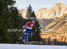 20.12.2015, Ramsau, Austria (AUT): Haavard Klemetsen (NOR) - FIS world cup nordic combined, individual gundersen HS96/10km, Ramsau (AUT). www.nordicfocus.com. © Felgenhauer/NordicFocus. Every downloaded picture is fee-liable.