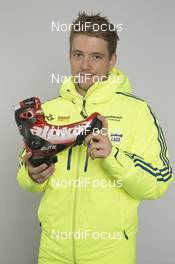 30.11.2015, Oestersund, Sweden, (SWE): Daniel Gustafsson (SWE) - IBU world cup biathlon, photoshooting, Oestersund (SWE) . www.nordicfocus.com. © Manzoni/NordicFocus. Every downloaded picture is fee-liable.