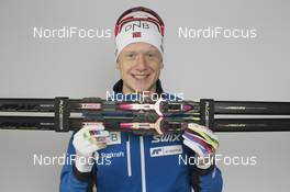 28.11.2015, Oestersund, Sweden, (SWE): Johannes Thingnes Boe (NOR) - IBU world cup biathlon, photoshooting, Oestersund (SWE) . www.nordicfocus.com. © Manzoni/NordicFocus. Every downloaded picture is fee-liable.