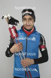 27.11.2015, Oestersund, Sweden, (SWE): Jeremy Finello (SUI) - IBU world cup biathlon, photoshooting, Oestersund (SWE) . www.nordicfocus.com. © Manzoni/NordicFocus. Every downloaded picture is fee-liable.