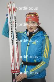 28.11.2015, Oestersund, Sweden, (SWE): Olga Abramova (UKR) - IBU world cup biathlon, photoshooting, Oestersund (SWE) . www.nordicfocus.com. © Manzoni/NordicFocus. Every downloaded picture is fee-liable.
