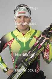 27.11.2015, Oestersund, Sweden, (SWE): Dmitriy Dyuzhev (BLR) - IBU world cup biathlon, photoshooting, Oestersund (SWE) . www.nordicfocus.com. © Manzoni/NordicFocus. Every downloaded picture is fee-liable.