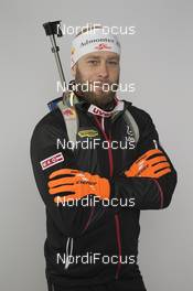28.11.2015, Oestersund, Sweden, (SWE): Daniel Mesotitsch (AUT) - IBU world cup biathlon, photoshooting, Oestersund (SWE) . www.nordicfocus.com. © Manzoni/NordicFocus. Every downloaded picture is fee-liable.