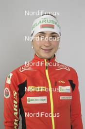 27.11.2015, Oestersund, Sweden, (SWE): Nastassia Dubarezava  (BLR) - IBU world cup biathlon, photoshooting, Oestersund (SWE) . www.nordicfocus.com. © Manzoni/NordicFocus. Every downloaded picture is fee-liable.