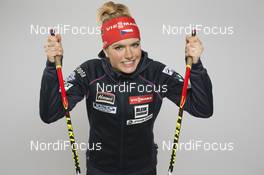 30.11.2015, Oestersund, Sweden, (SWE): Gabriela Soukalova (CZE) - IBU world cup biathlon, photoshooting, Oestersund (SWE) . www.nordicfocus.com. © Manzoni/NordicFocus. Every downloaded picture is fee-liable.