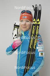 30.11.2015, Oestersund, Sweden, (SWE): Kaisa Maekaeraeinen (FIN) - IBU world cup biathlon, photoshooting, Oestersund (SWE) . www.nordicfocus.com. © Manzoni/NordicFocus. Every downloaded picture is fee-liable.