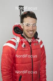 28.11.2015, Oestersund, Sweden, (SWE): Nathan Smith (CAN) - IBU world cup biathlon, photoshooting, Oestersund (SWE) . www.nordicfocus.com. © Manzoni/NordicFocus. Every downloaded picture is fee-liable.
