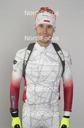 28.11.2015, Oestersund, Sweden, (SWE): Lukas Szczurek (POL) - IBU world cup biathlon, photoshooting, Oestersund (SWE) . www.nordicfocus.com. © Manzoni/NordicFocus. Every downloaded picture is fee-liable.