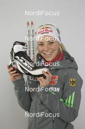 01.12.2015, Oestersund, Sweden, (SWE): Miriam Goessner (GER) - IBU world cup biathlon, photoshooting, Oestersund (SWE) . www.nordicfocus.com. © Manzoni/NordicFocus. Every downloaded picture is fee-liable.