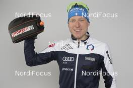 28.11.2015, Oestersund, Sweden, (SWE): Lukas Hofer (ITA) - IBU world cup biathlon, photoshooting, Oestersund (SWE) . www.nordicfocus.com. © Manzoni/NordicFocus. Every downloaded picture is fee-liable.
