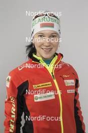 27.11.2015, Oestersund, Sweden, (SWE): Hanna Sola (BLR) - IBU world cup biathlon, photoshooting, Oestersund (SWE) . www.nordicfocus.com. © Manzoni/NordicFocus. Every downloaded picture is fee-liable.