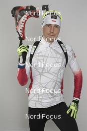28.11.2015, Oestersund, Sweden, (SWE): Gregorz Guzik (POL) - IBU world cup biathlon, photoshooting, Oestersund (SWE) . www.nordicfocus.com. © Manzoni/NordicFocus. Every downloaded picture is fee-liable.